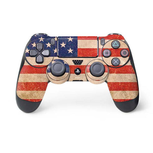 Distressed American Flag PS4 Controller Skin