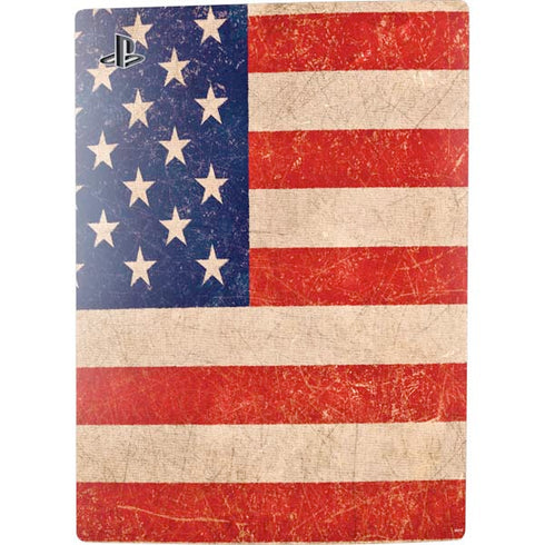 Distressed American Flag PS5 Digital Edition Console Skin