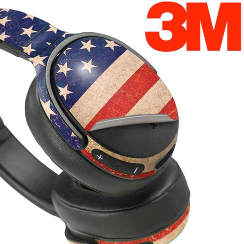 Distressed American Flag Skullcandy Venue Skin