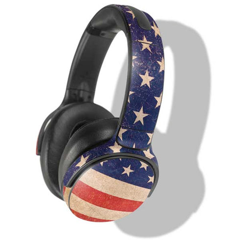 Distressed American Flag Skullcandy Venue Skin