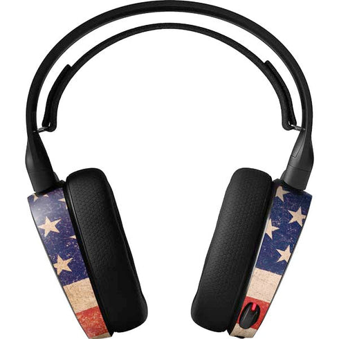Distressed American Flag SteelSeries Arctis 3 Skin