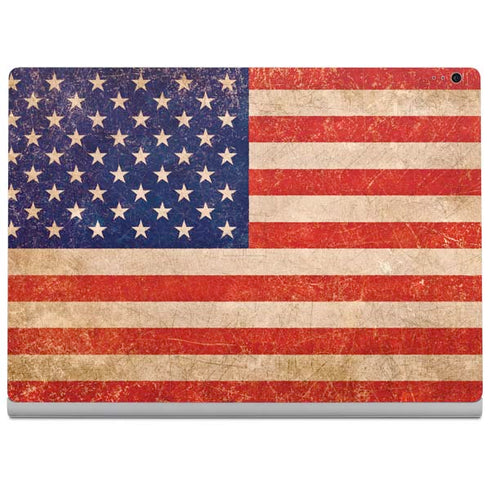 Distressed American Flag Surface Book 2 15in Skin