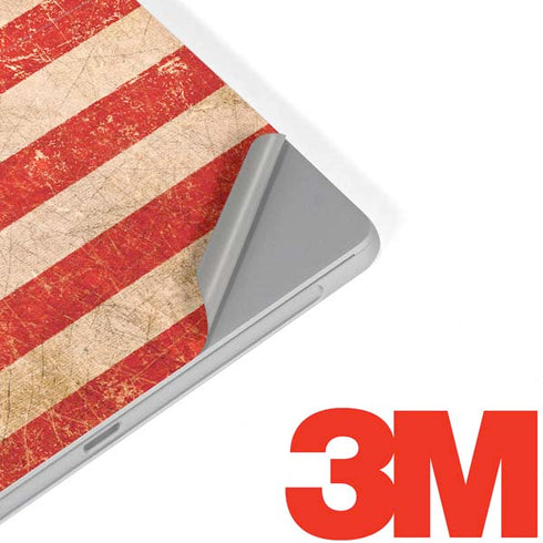 Distressed American Flag Surface Go Skin
