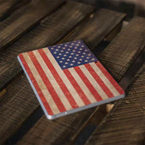 Distressed American Flag Surface Go Skin