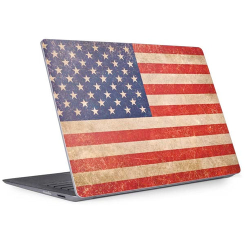 Distressed American Flag Surface Laptop 2 Skin