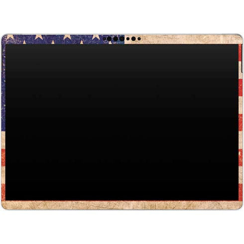 Distressed American Flag Surface Pro 8 Skin