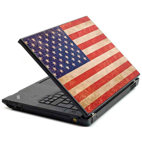 Distressed American Flag T440s Skin