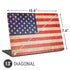 Distressed American Flag Universal Laptop 13in (10.6 x 7.6in) Skin