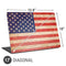 Distressed American Flag Universal Laptop 17in (13.8 x 10in) Skin