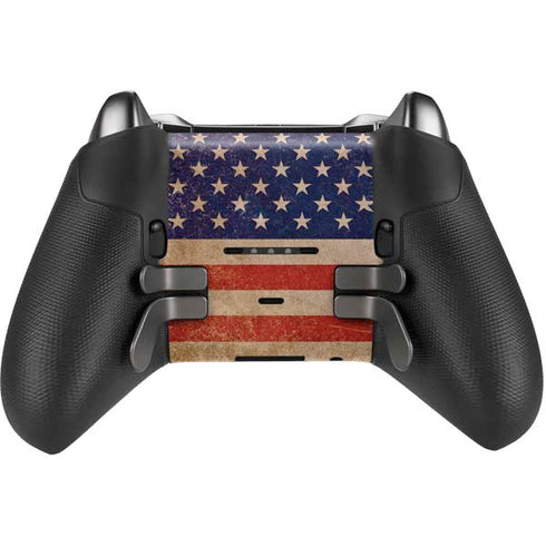 Distressed American Flag Xbox Elite Wireless Controller Series 2 Skin