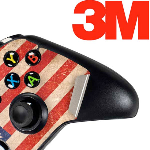 Distressed American Flag Xbox One Controller Skin
