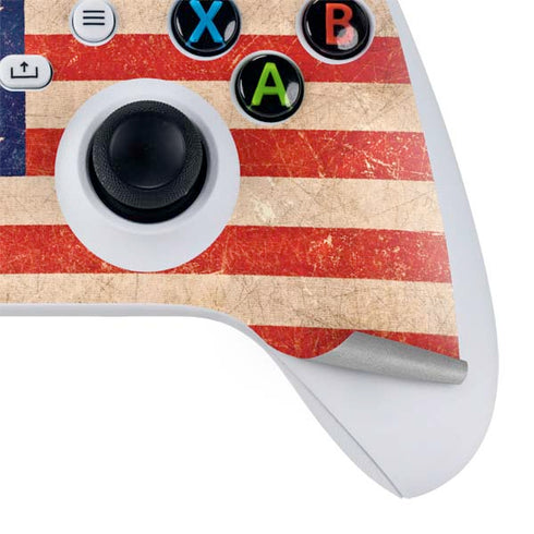 Distressed American Flag Xbox Series S Skins