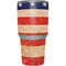 Distressed American Flag Yeti 30oz Rambler Tumbler Skin