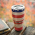 Distressed American Flag Yeti 30oz Rambler Tumbler Skin