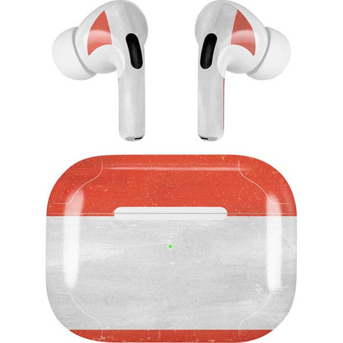 Distressed Austria Flag AirPods Pro 2nd Gen Skin
