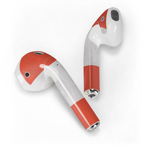 Distressed Austria Flag Apple AirPods 2 Skin