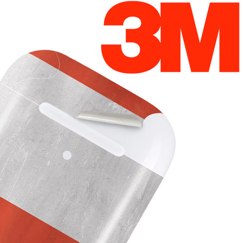 Distressed Austria Flag Apple AirPods 2 Skin