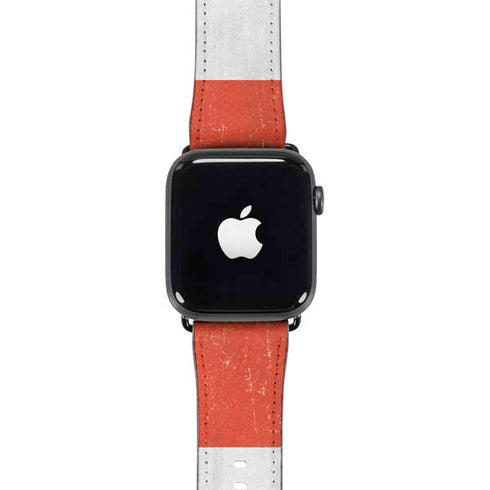 Distressed Austria Flag Apple Watch Band 38-40mm