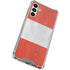 Distressed Austria Flag Galaxy A13 5G Clear Case