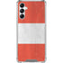 Distressed Austria Flag Galaxy A14 5G Clear Case