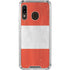 Distressed Austria Flag Galaxy A30 Clear Case