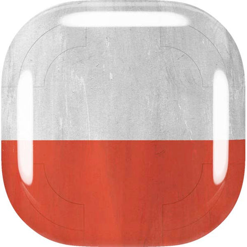 Distressed Austria Flag Galaxy Buds Live Skin