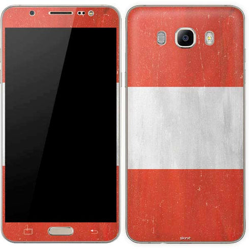 Distressed Austria Flag Galaxy J7 Skin