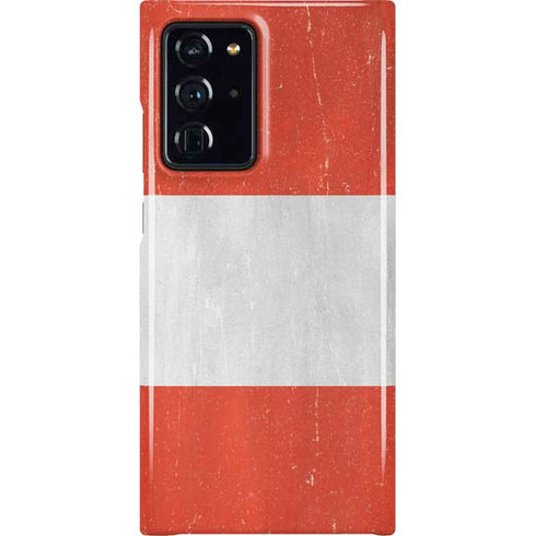 Distressed Austria Flag Galaxy Note20 Ultra 5G Lite Case