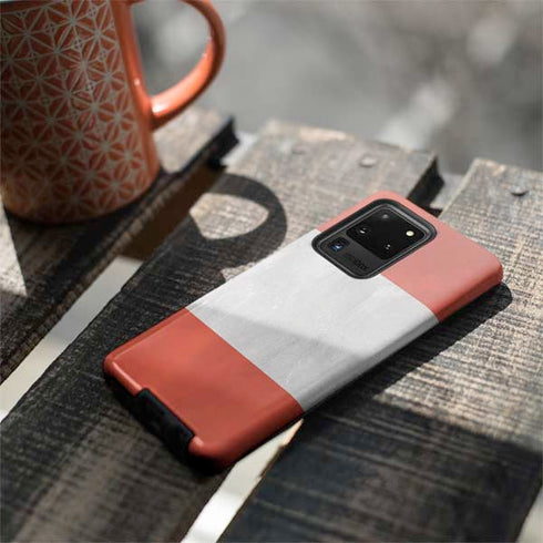 Distressed Austria Flag Galaxy S20 Ultra 5G Pro Case