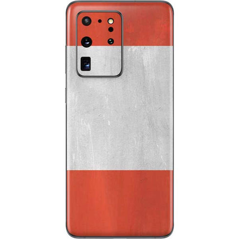 Distressed Austria Flag Galaxy S20 Ultra 5G Skin