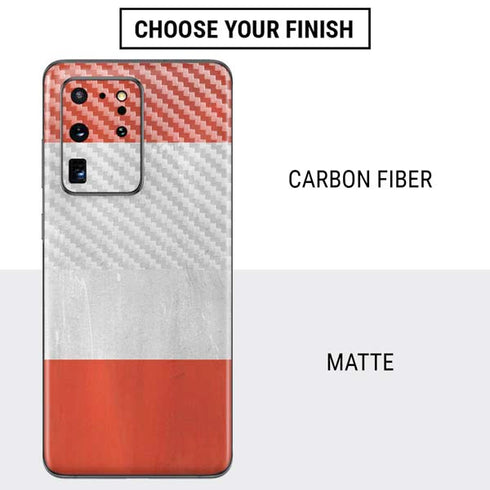 Distressed Austria Flag Galaxy S20 Ultra 5G Skin