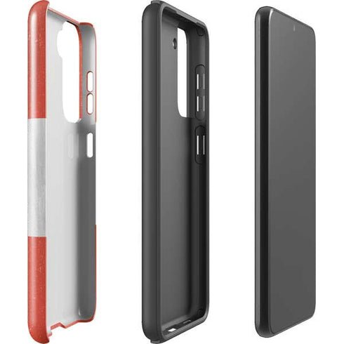 Distressed Austria Flag Galaxy S21 5G Pro Case