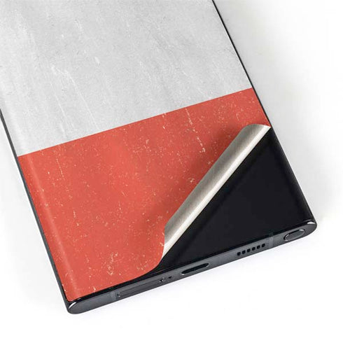 Distressed Austria Flag Galaxy S22 Ultra Skin