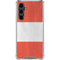 Distressed Austria Flag Galaxy S23 FE Clear Case