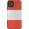 Distressed Austria Flag iPhone 11 Impact Case