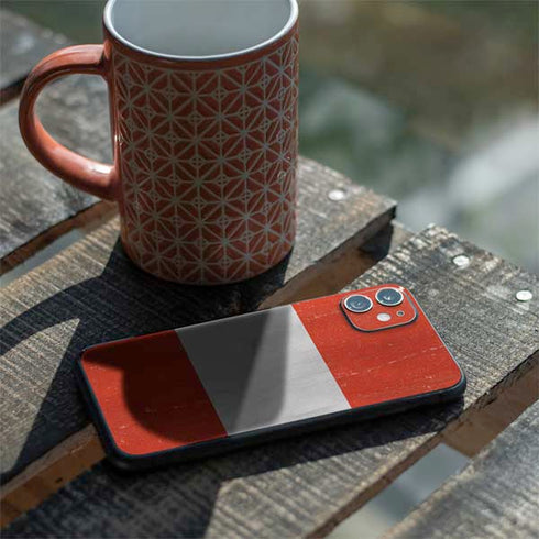 Distressed Austria Flag iPhone 11 Skin