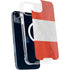 Distressed Austria Flag iPhone 14 Plus MagSafe Case