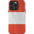 Distressed Austria Flag iPhone 14 Pro Impact Case