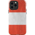 Distressed Austria Flag iPhone 14 Pro Max Impact Case