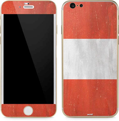 Distressed Austria Flag iPhone 6/6s Skin