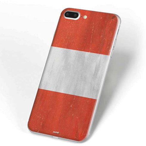 Distressed Austria Flag iPhone 7 Plus Skin