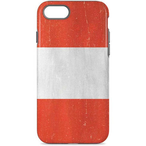 Distressed Austria Flag iPhone 7 Pro Case
