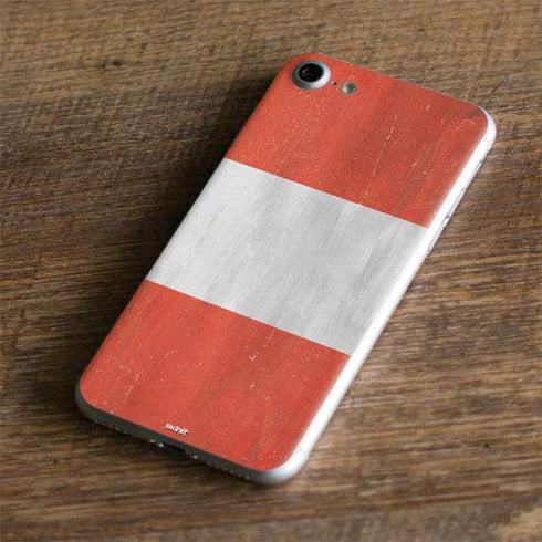 Distressed Austria Flag iPhone 7 Skin
