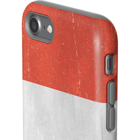 Distressed Austria Flag iPhone SE (2nd & 3rd Gen) Pro Case