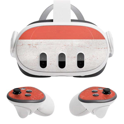 Distressed Austria Flag Meta Quest 3 Skin