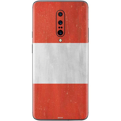 Distressed Austria Flag OnePlus 7 Pro Skin