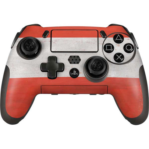 Distressed Austria Flag PlayStation Scuf Vantage 2 Controller Skin