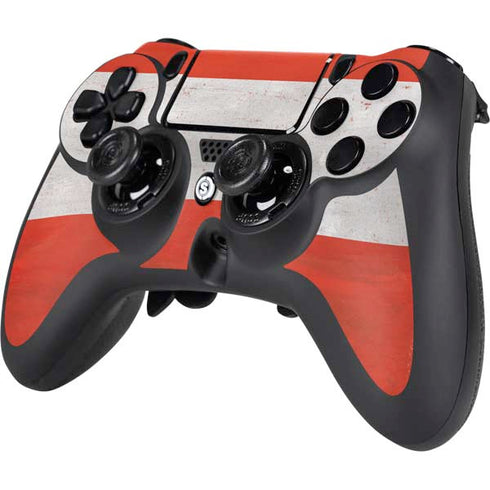 Distressed Austria Flag PS4/PC SCUF Impact Controller Skin
