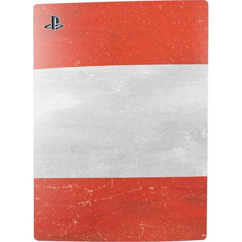 Distressed Austria Flag PS5 Bundle Skin