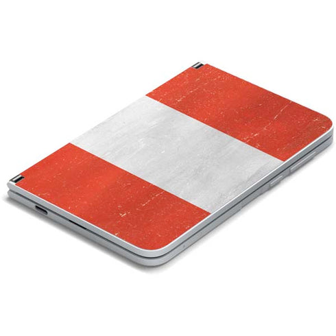 Distressed Austria Flag Surface Duo Skin